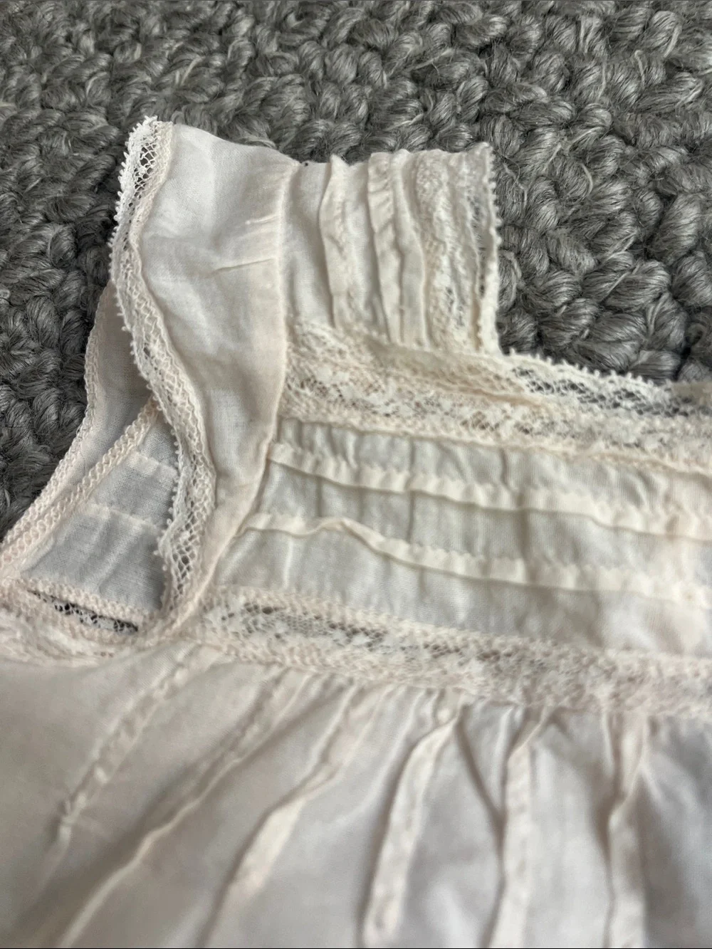 Bonpoint Cream Ruffle Tank Top with Matching Bloomers